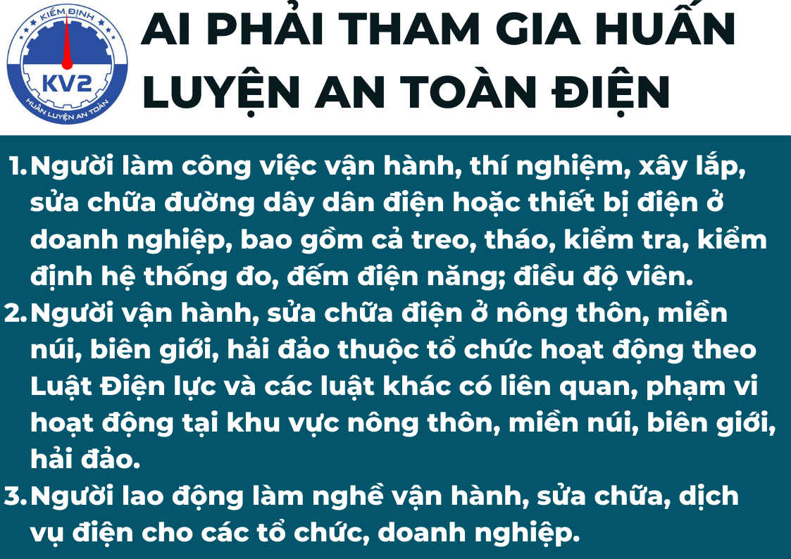 Huan Luyen An Toan Dien Tai Kiem Dinh Kv2